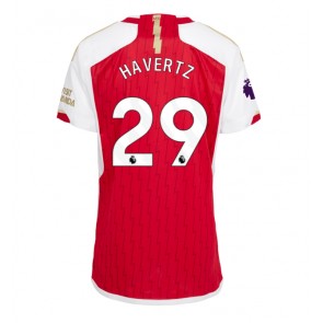 Arsenal Kai Havertz #29 Dámské Domácí Dres 2023-24 Krátký Rukáv